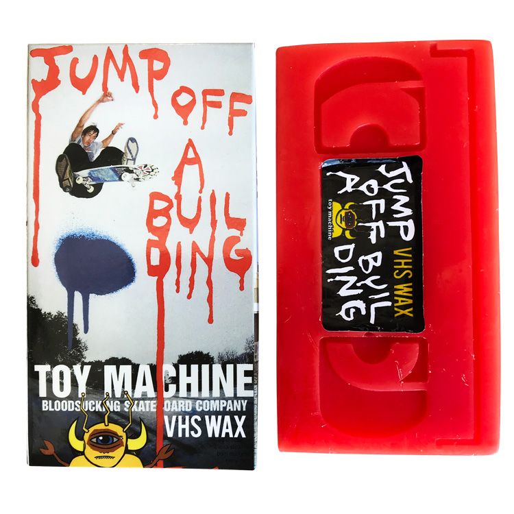Toy Machine - VHS Wax Jump Off A Building Red