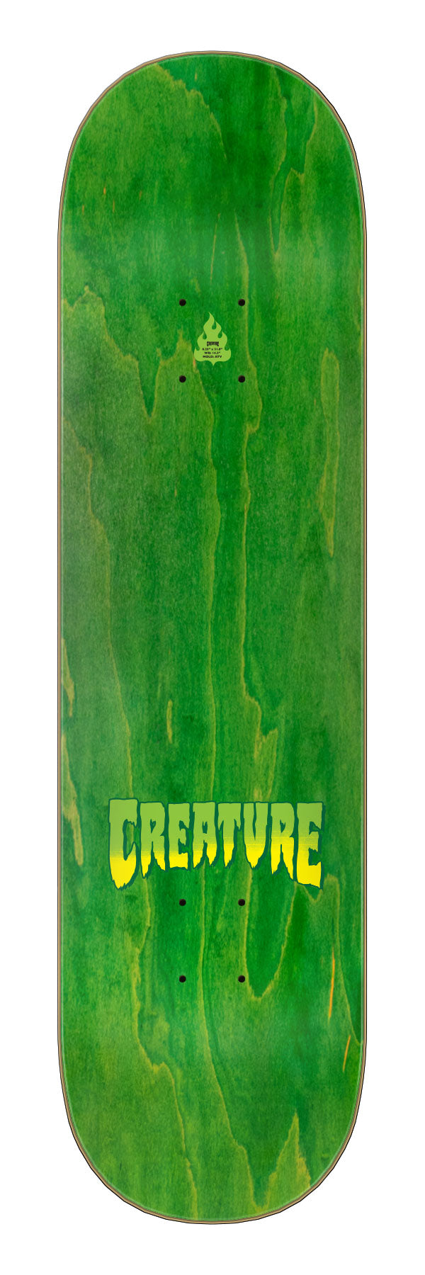 Creature - Logo Spray Stumps Deck 8.25" x 31.80"