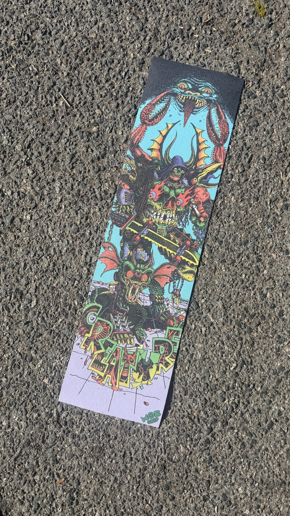 Mob - Creature Riot Hallucination Graphic Grip Tape 9in x 33in