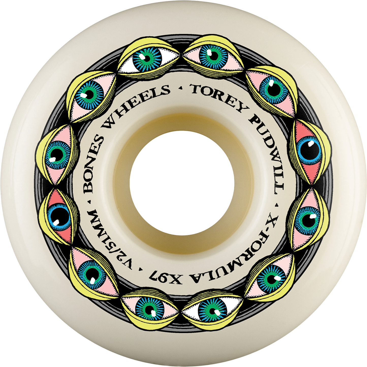 BONES - 51mm X97 V2 Locks Pudwill Frying Eyes 97A Wheels