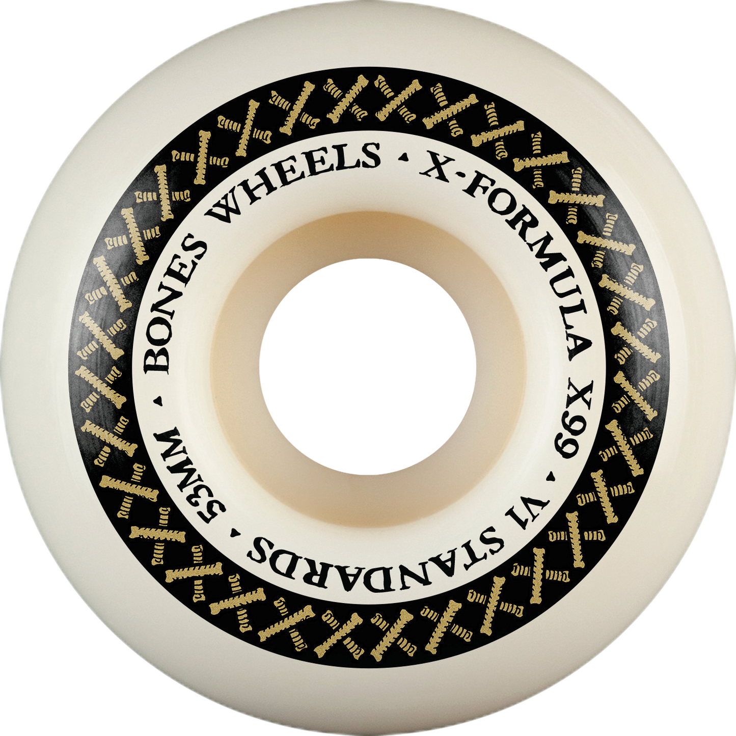 BONES - 53mm X99 V1 Standard Bone Cross 99A Wheels