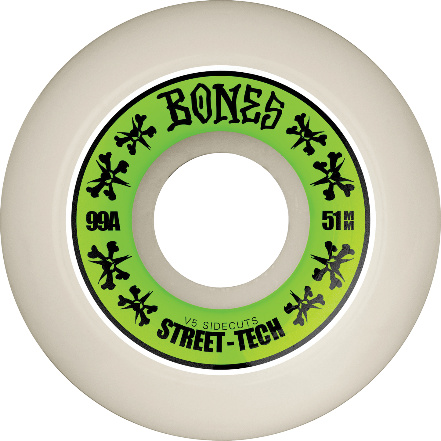 BONES - 51mm V5 Sidecut STF Annuals 99a Wheels
