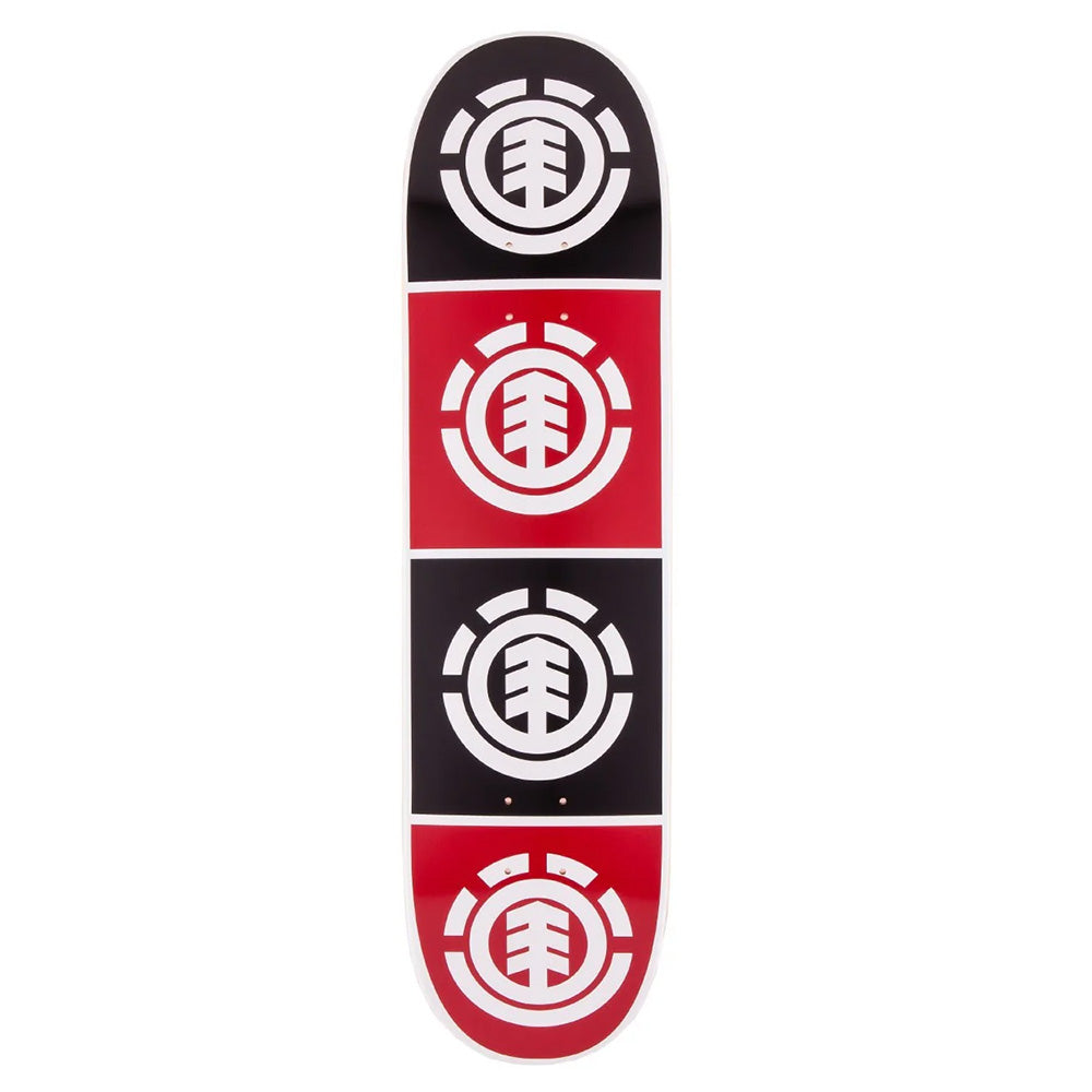 Element - White/Black/Red Quadrant Deck 8.0” x 31.933”