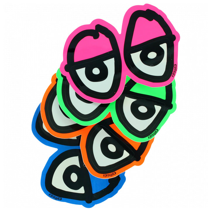 Krooked - Eyes MD Diecut Sticker