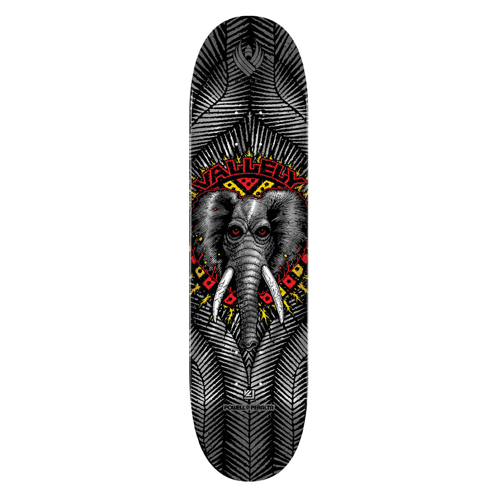 Powell Peralta - Mike Vallely Elephant Silver Foil Flight Deck 8.38" x 32.08"