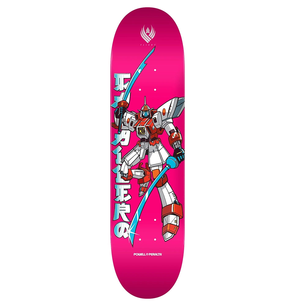 Powell Peralta - Steve Caballero Gundam Flight Pink Deck 8.5″ x 32.08”