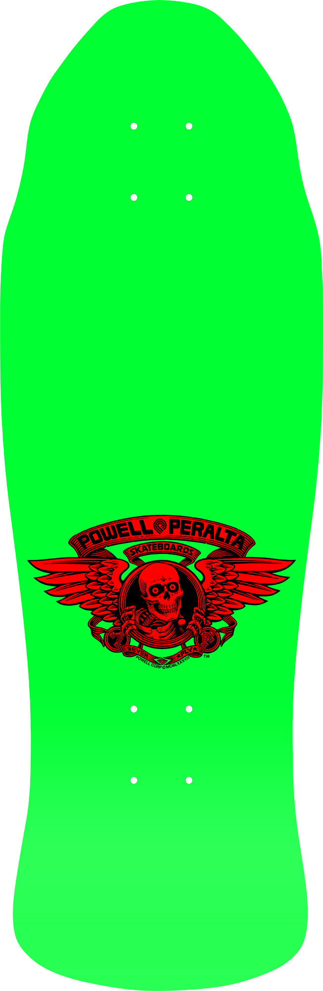 Powell Peralta - Steve Caballero Street Reissue Green/White Deck 9.625” x 29.75”