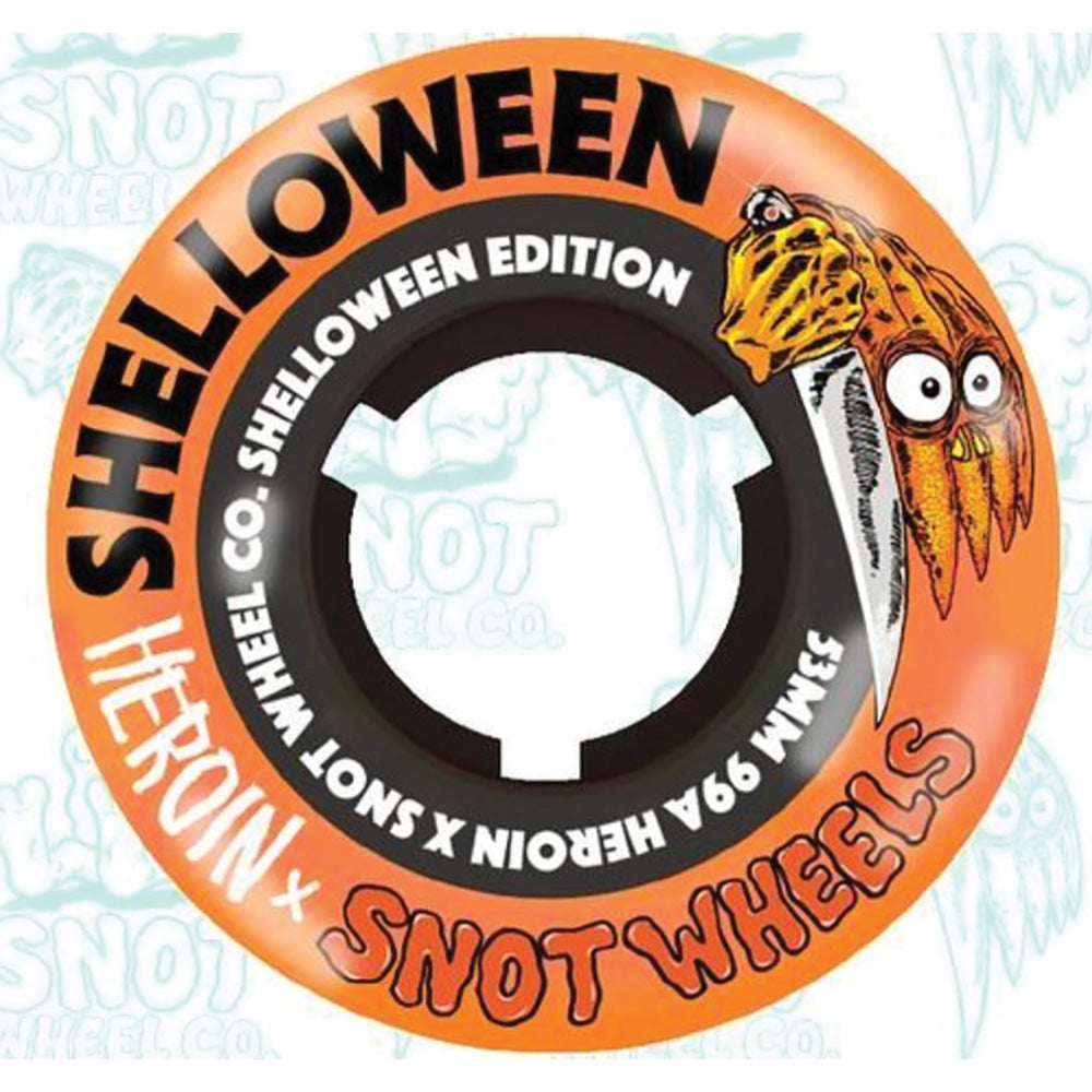 Snot - 53mm Shelloween Orange 99a Wheels