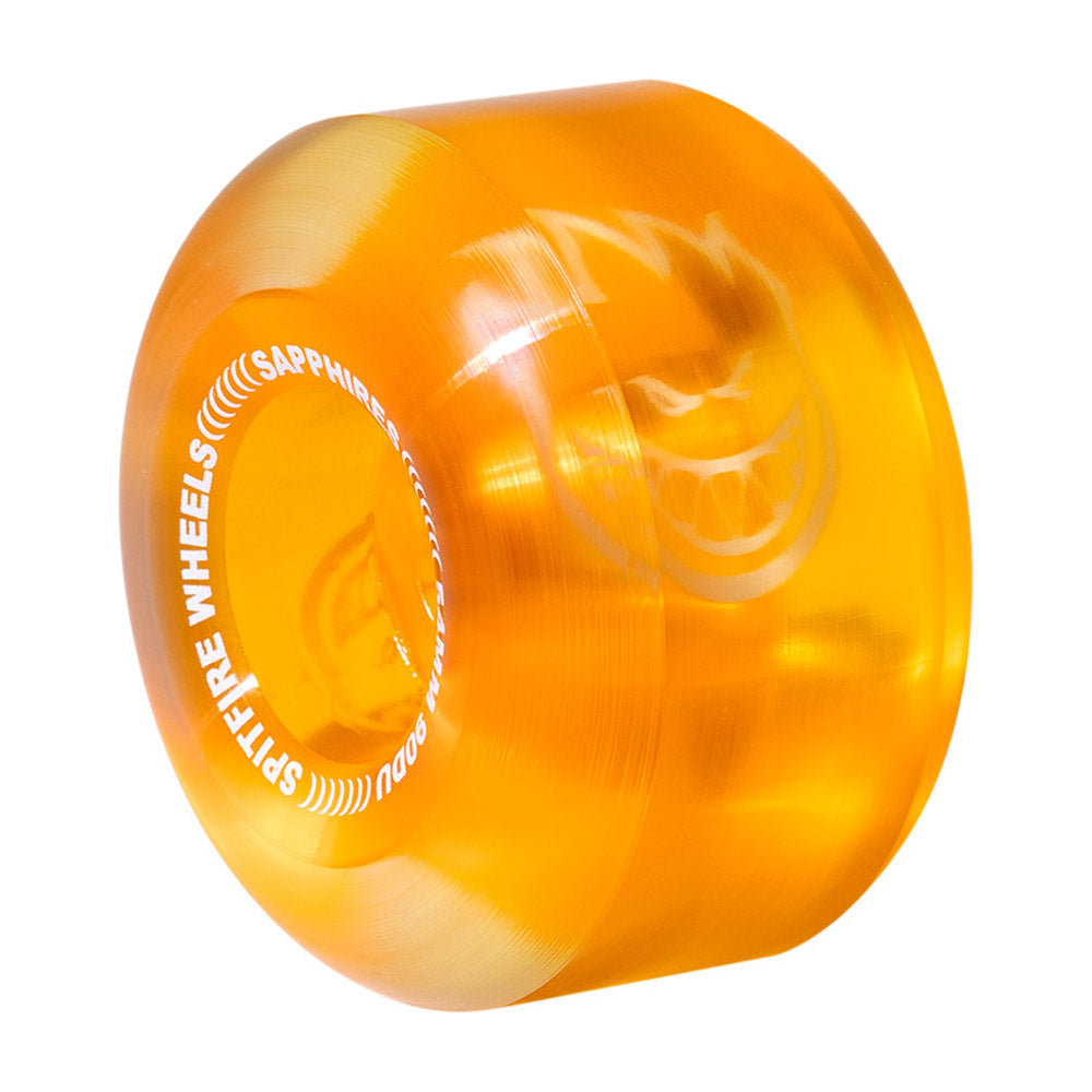 Spitfire - 54mm Sapphire Cruiser Clear/Orange 90a Wheels