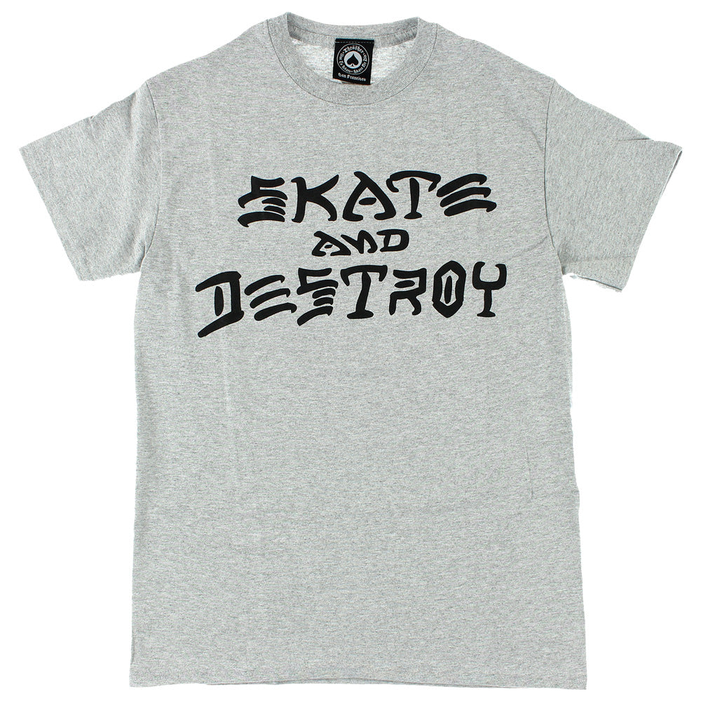 Thrasher - Skate & Destroy T-Shirt Grey