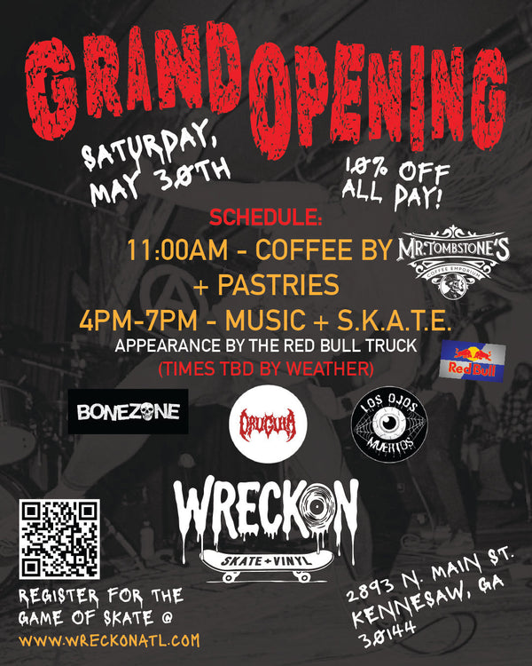 05/30/2026 - Wreckon Grand Opening Event