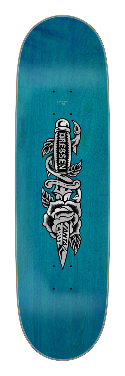 Santa Cruz - Dressen Rose Dagger Pro Deck 8.7" x 31.825"