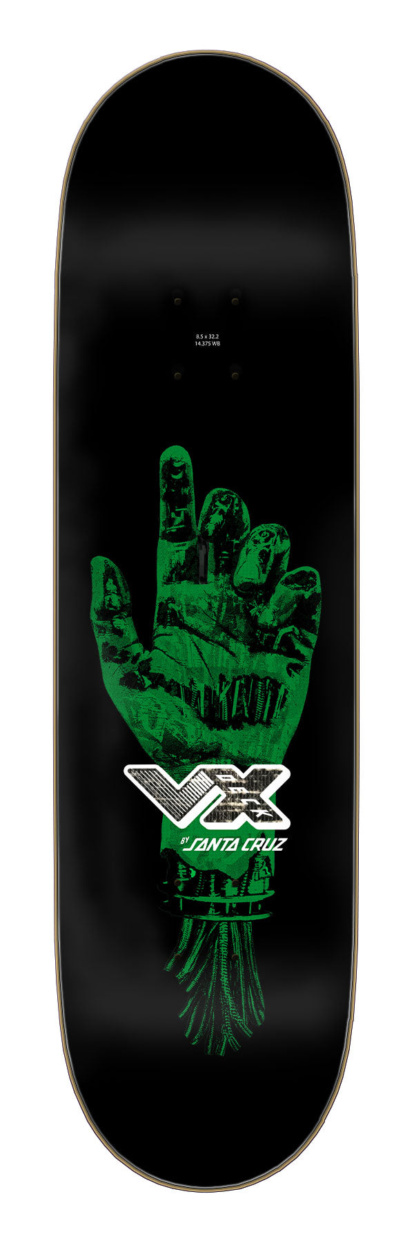 Santa Cruz - Wooten Dystopia VX Deck 8.5" x 32.2"