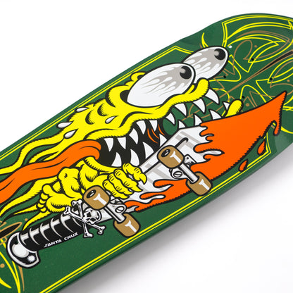 Santa Cruz - Meek Pinstripe Slasher Green Pro Deck 9.23" x 31.67"