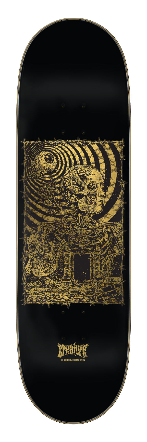 Creature - Fortress SM VX Stump Skateboard Deck 9.00" x 32.15"