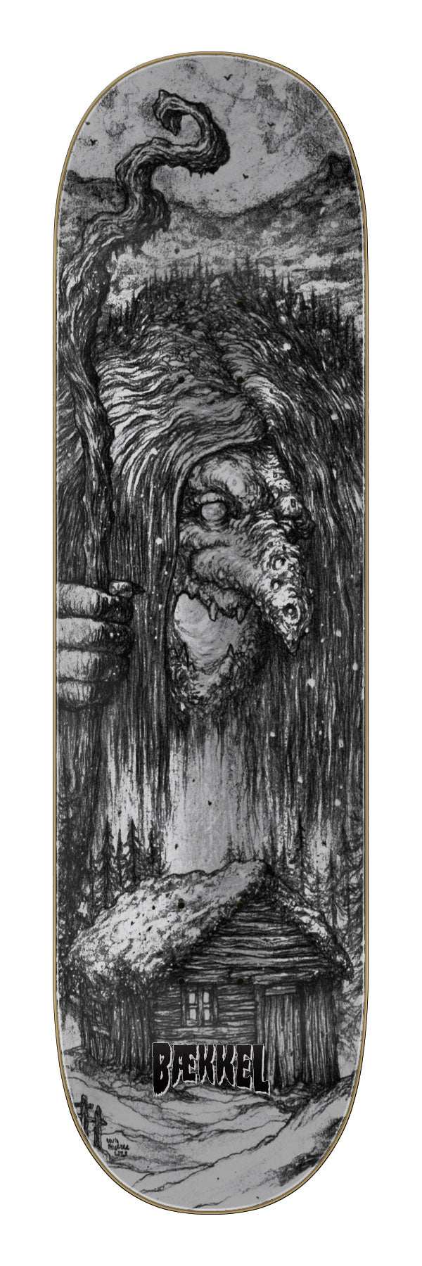 Creature - Baekkel Troll 2 Pro Deck 8.6" x 32.11"