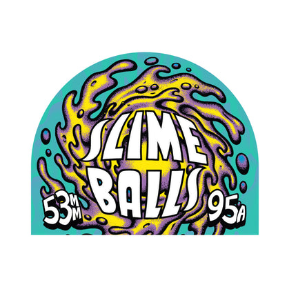 Slime Balls - 53mm Snot Rockets Pastel Blue 95a Wheels