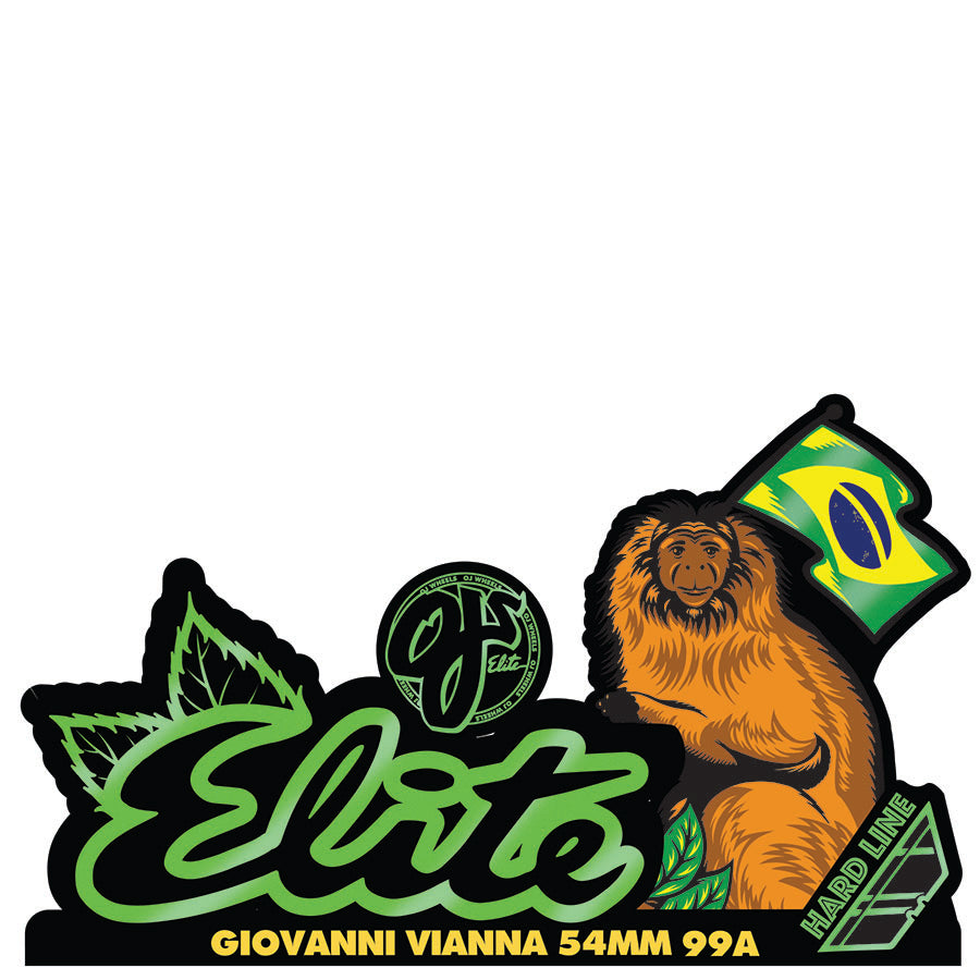 OJ Wheels - 54mm Vianna TamTam Elite Hardline 99a Wheels