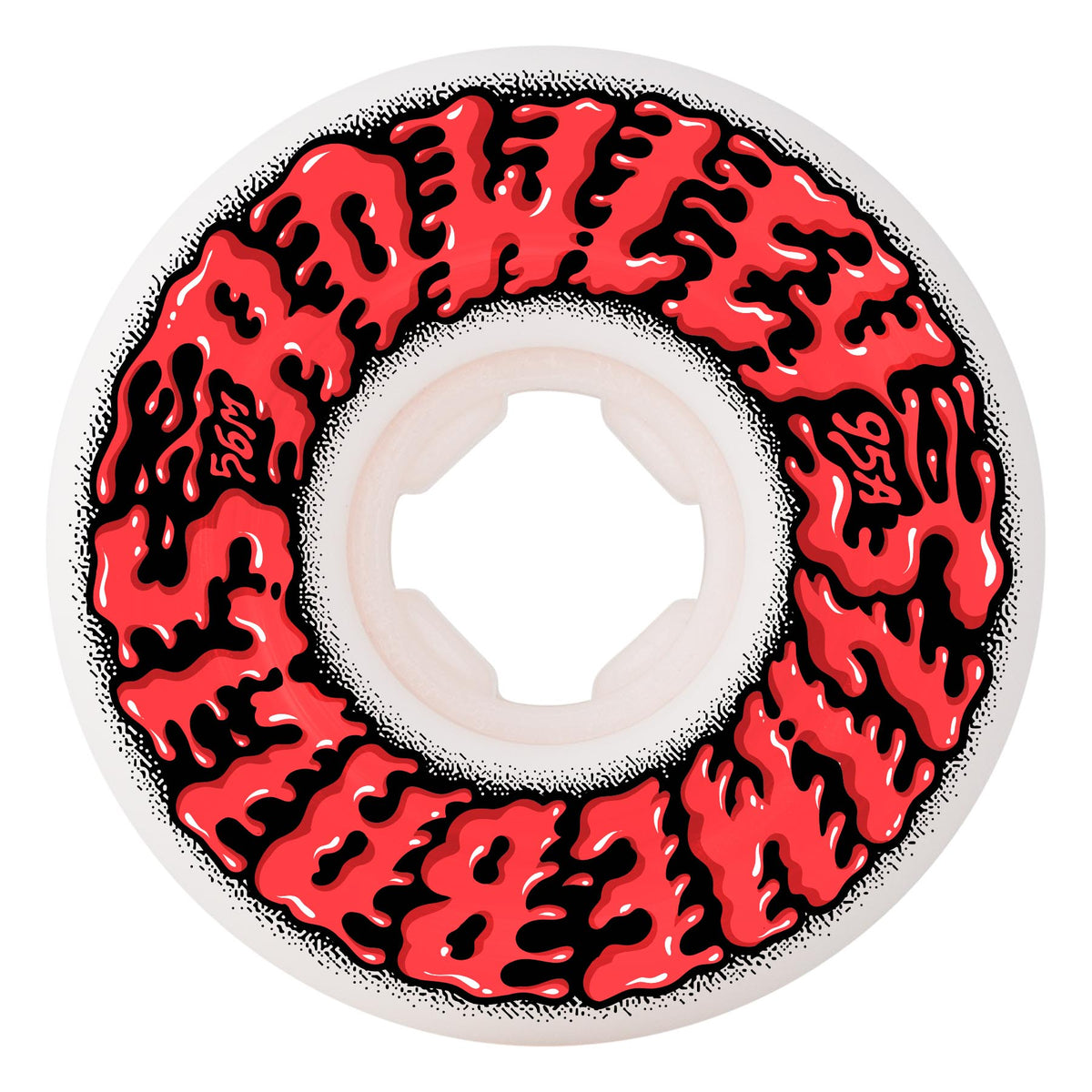 Slime Balls - 56mm - Geoff Rowley Vomit Mini White 95a Wheels