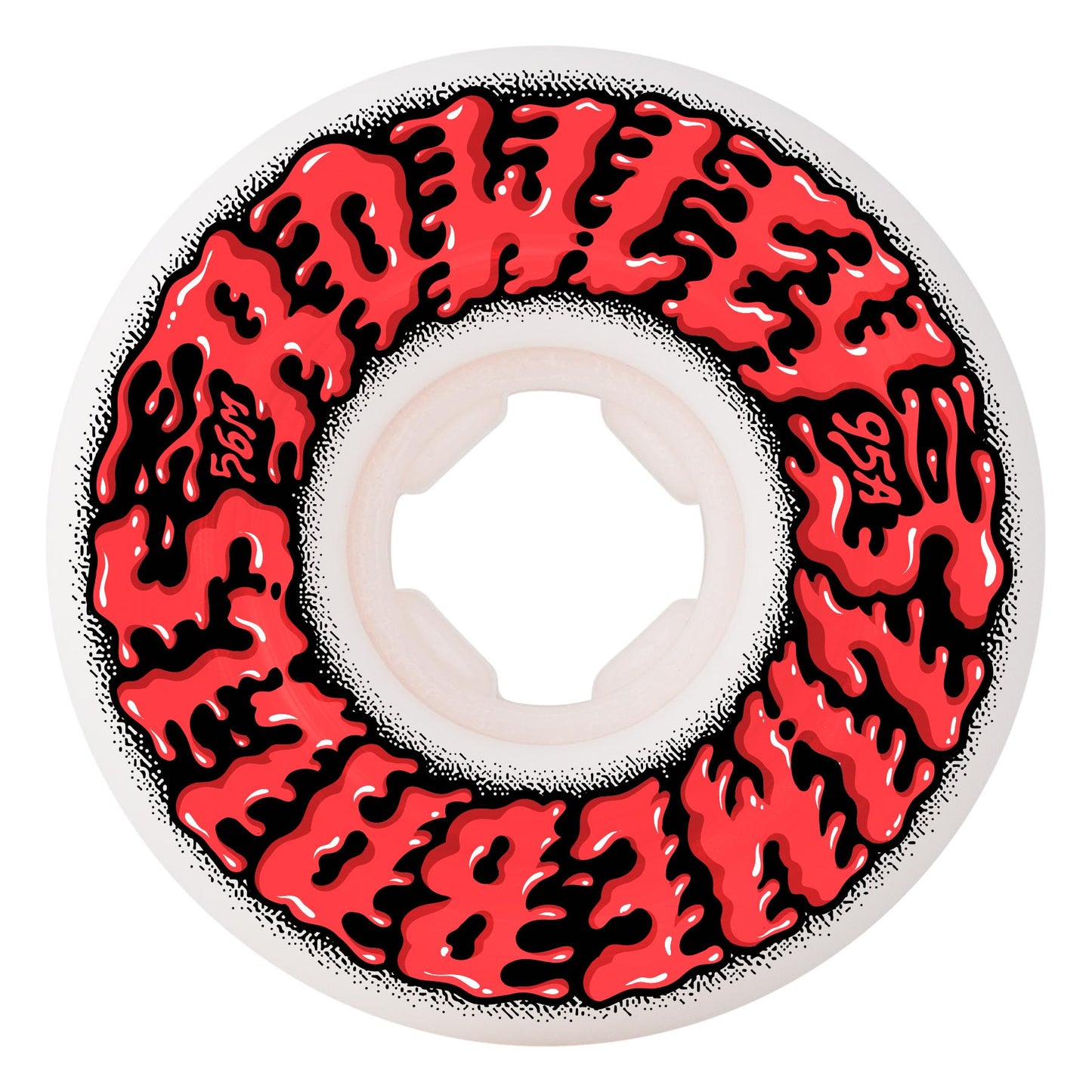 Slime Balls - 56mm - Geoff Rowley Vomit Mini White 95a Wheels