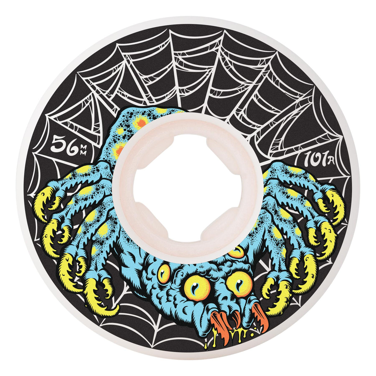 OJ Wheels - 56mm Eric Dressen Spider Elite White Chubbies 101a Wheels