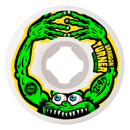 Slime Balls - 52mm Brandon Turner Guest Chubbies White 97a Wheels