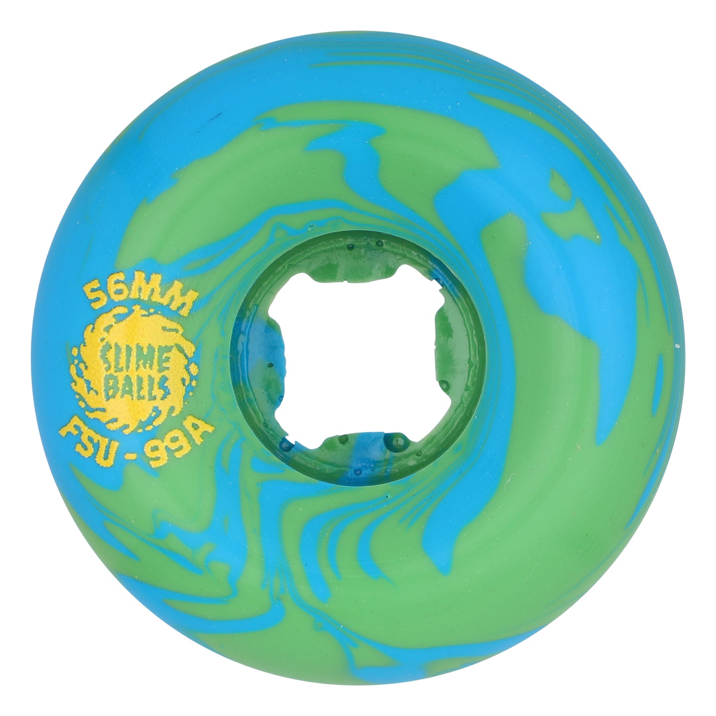 Slime Balls - 56mm Greyson Fletcher Guest Vomit Mini Green Blue Swirl 99a Wheels