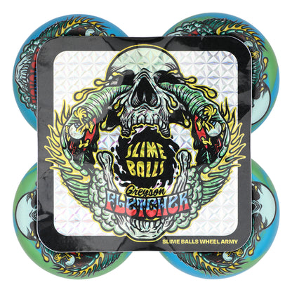Slime Balls - 56mm Greyson Fletcher Guest Vomit Mini Green Blue Swirl 99a Wheels