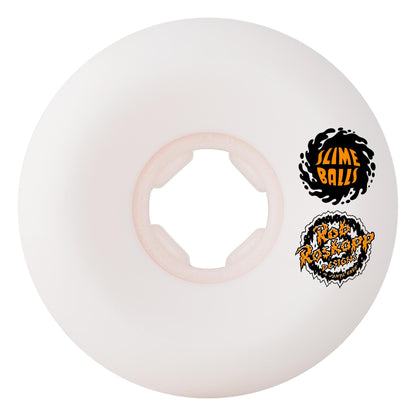 Slime Balls - 54mm Roskopp Face Two Reissue White Hardline 95a Wheels