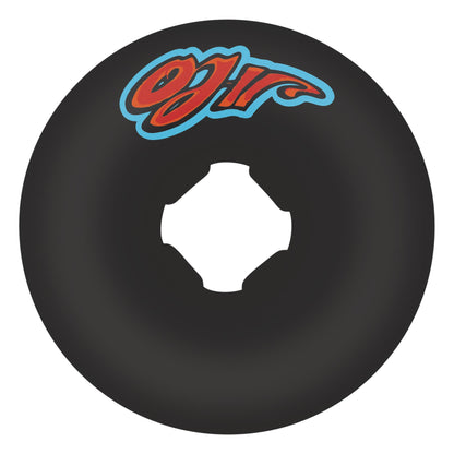 OJ Wheels - 56mm Screaming Hand Original Black Chubbies 101a Wheels