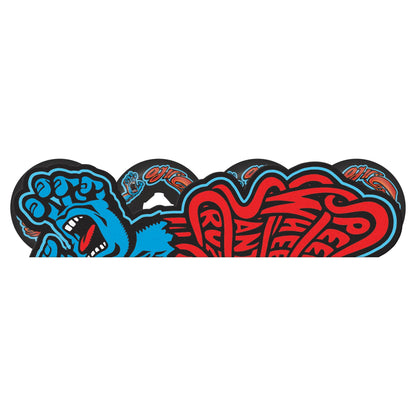 OJ Wheels - 56mm Screaming Hand Original Black Chubbies 101a Wheels