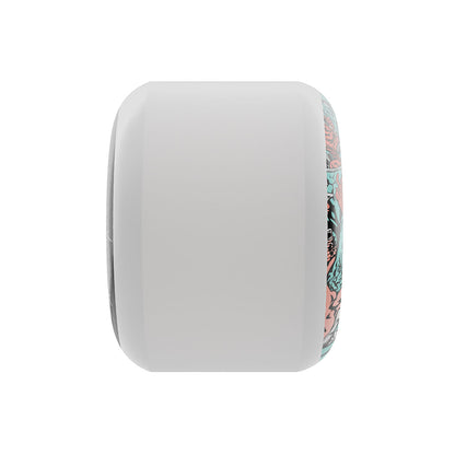 Slime Balls - 56mm Rob Roskopp Five Reissue White Full 97a Wheels