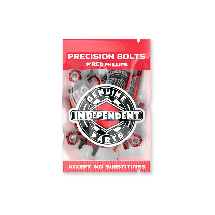 Independent - Phillips Red/Black Hardware pack of 10 w/Tool