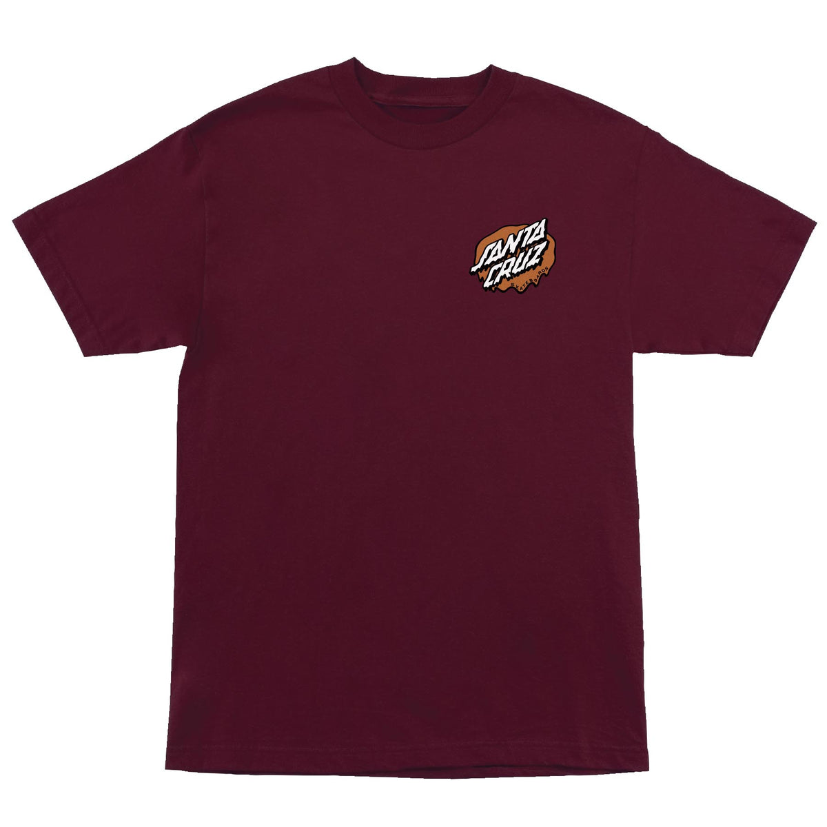 Santa Cruz - Slime Scream T-Shirt Maroon