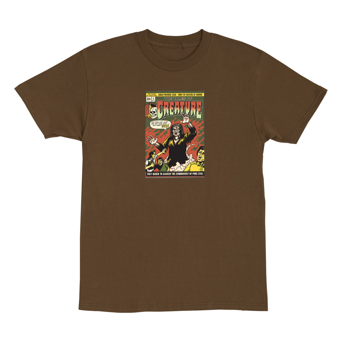 Creature - Comic Book Relic T-Shirt Dk Chocolate