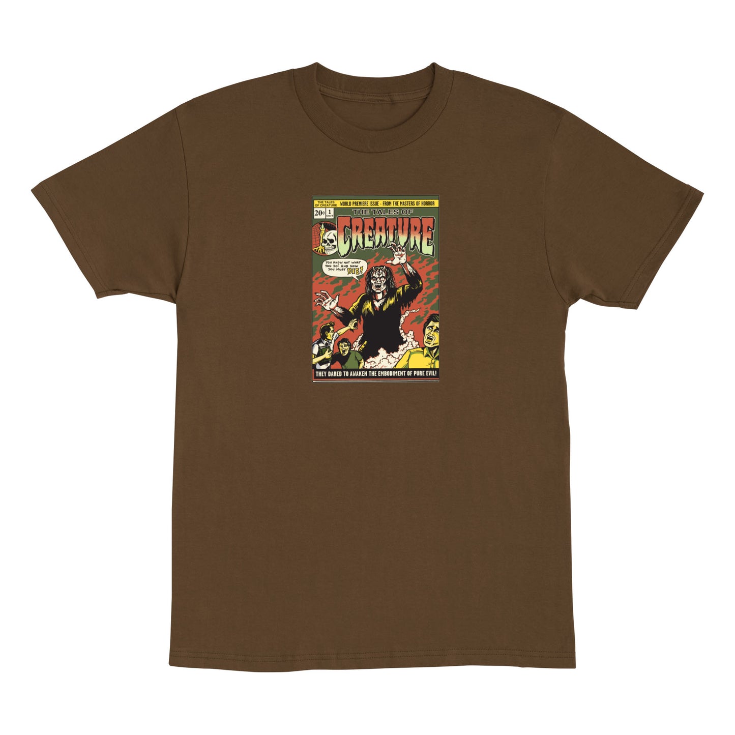 Creature - Comic Book Relic T-Shirt Dk Chocolate