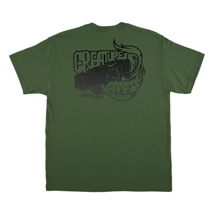 Creature - Coffin Club Relic T-Shirt Military Green
