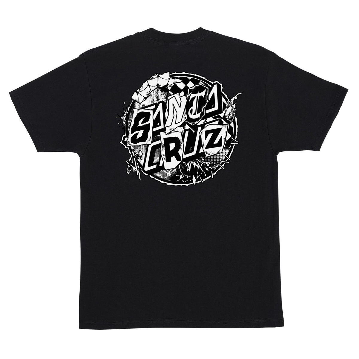 Santa Cruz - Pay Off Dot S/S Heavyweight T-Shirt Black