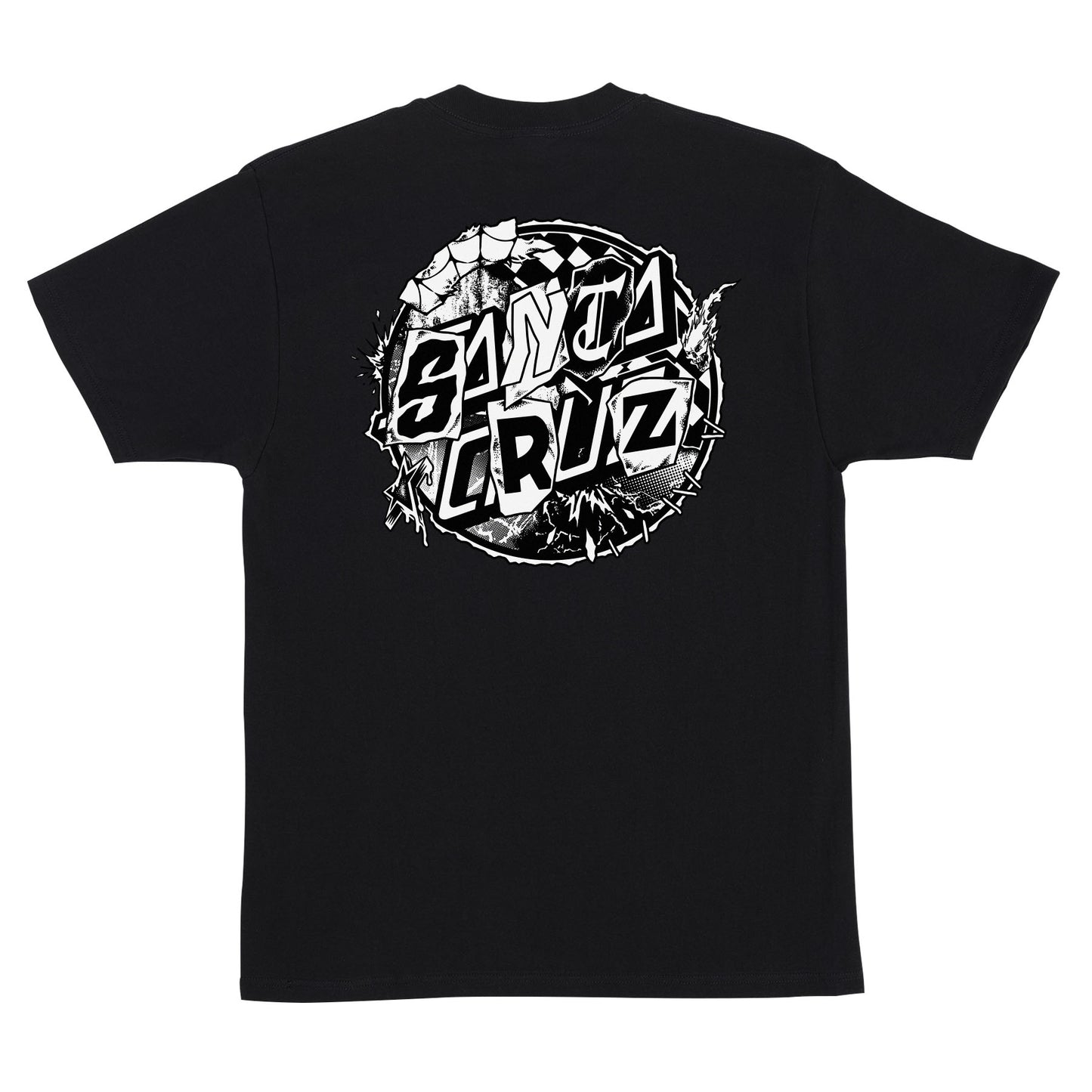 Santa Cruz - Pay Off Dot S/S Heavyweight T-Shirt Black