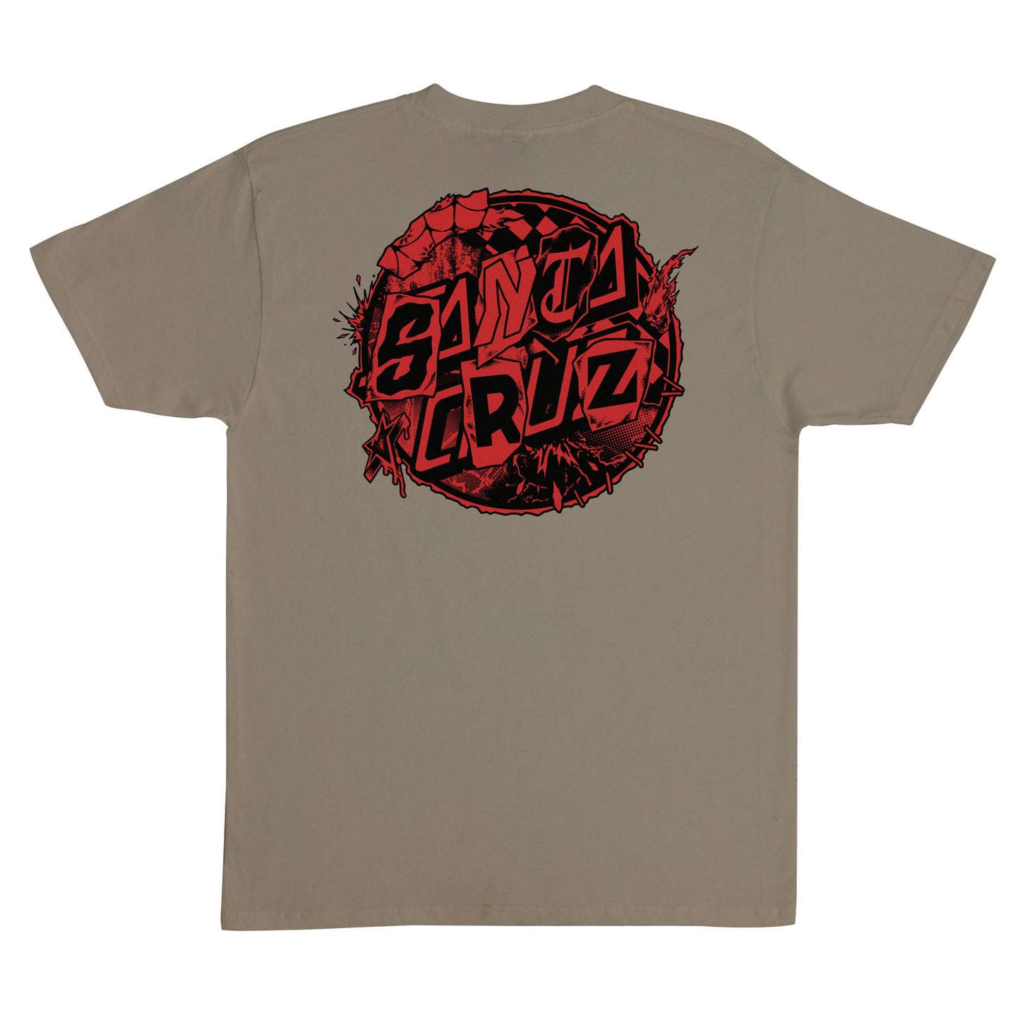 Santa Cruz - Pay Off Dot S/S Heavyweight T-Shirt Prairie Dust