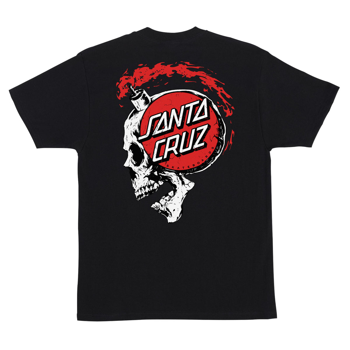 Santa Cruz - Short Fuse S/S Heavyweight T-Shirt Black