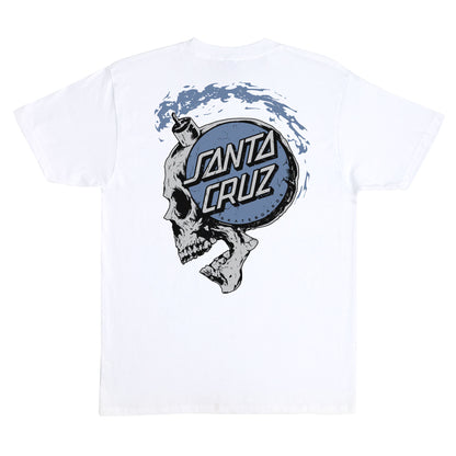 Santa Cruz - Short Fuse S/S Heavyweight T-Shirt White