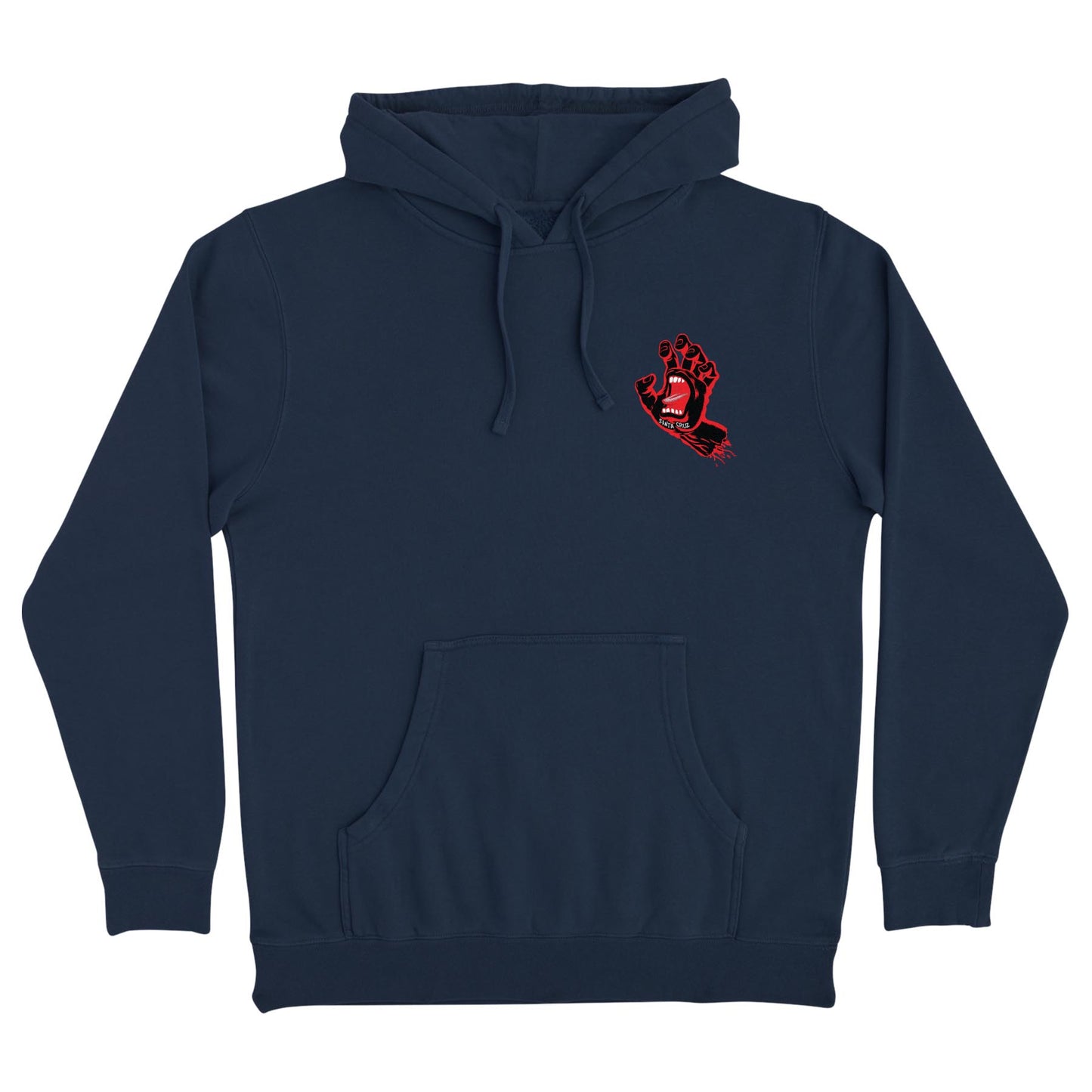 Santa Cruz - Screaming Hand Hooded Sweatshirt Slate Blue