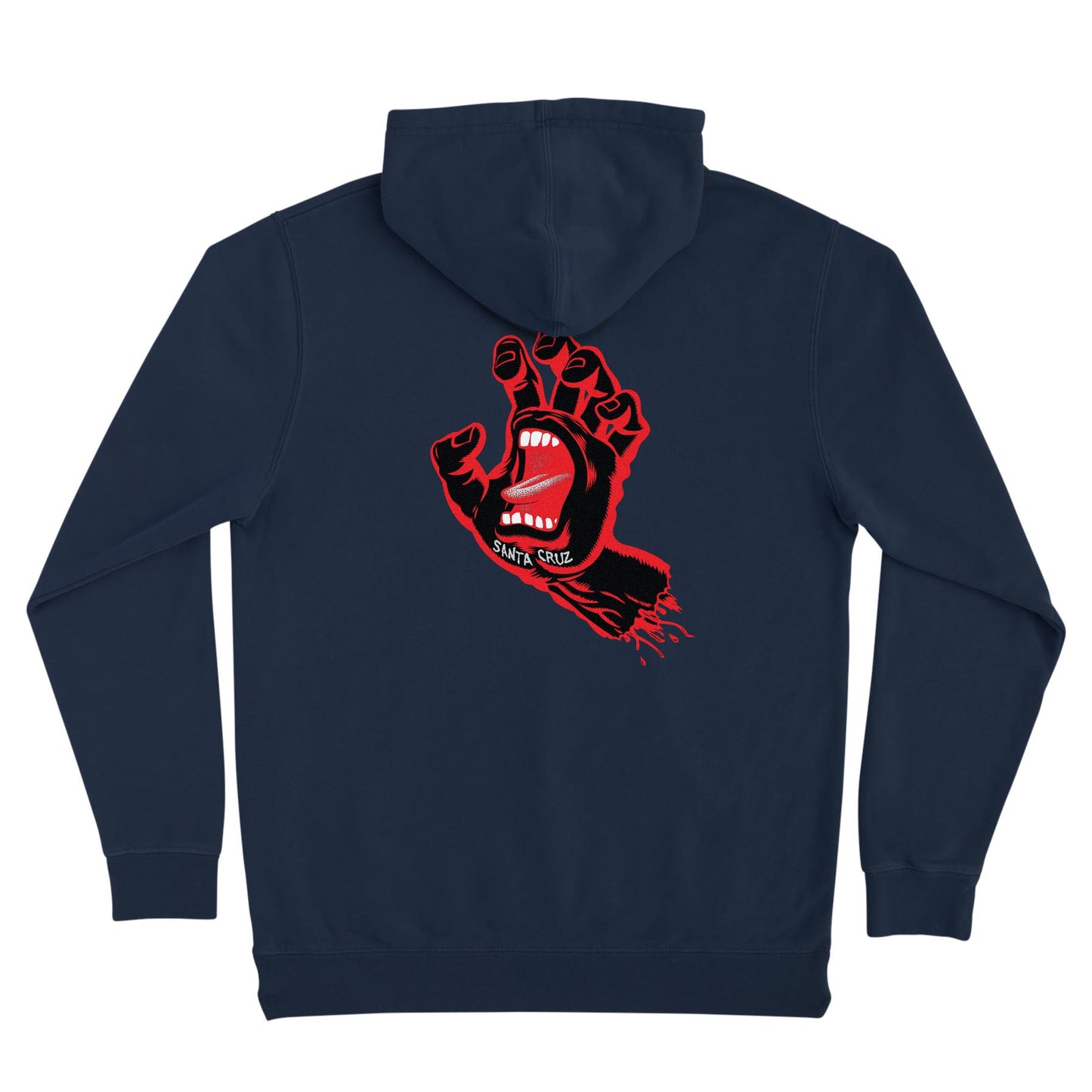 Santa Cruz - Screaming Hand Hooded Sweatshirt Slate Blue