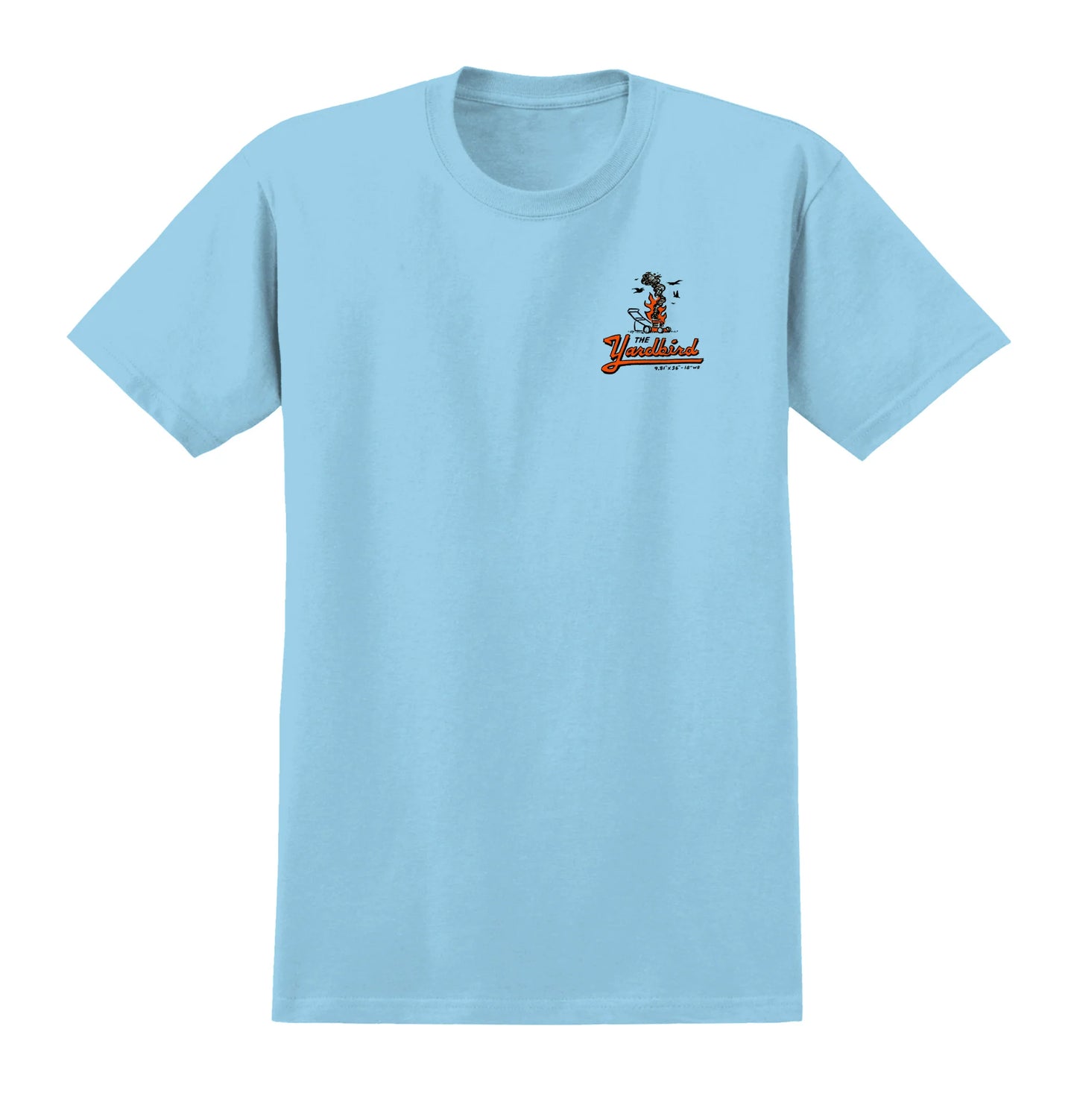Antihero - Jalopi Yardbird T-Shirt Heather Light Blue