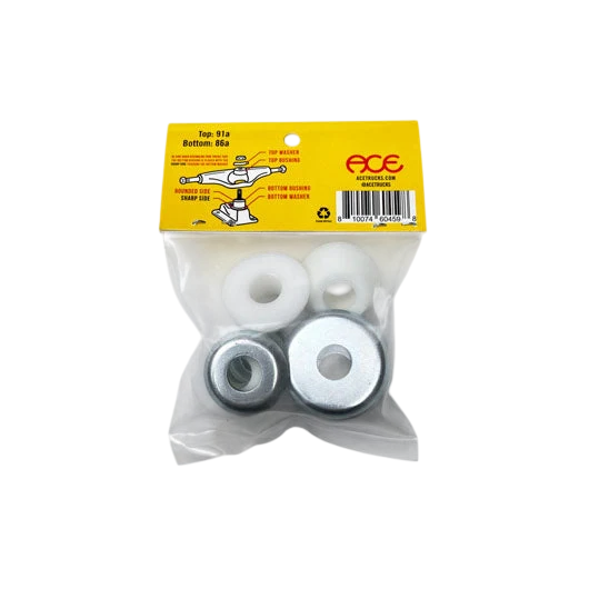 Ace Trucks - Low Standard/Stock White 91a/86a Bushings Kit