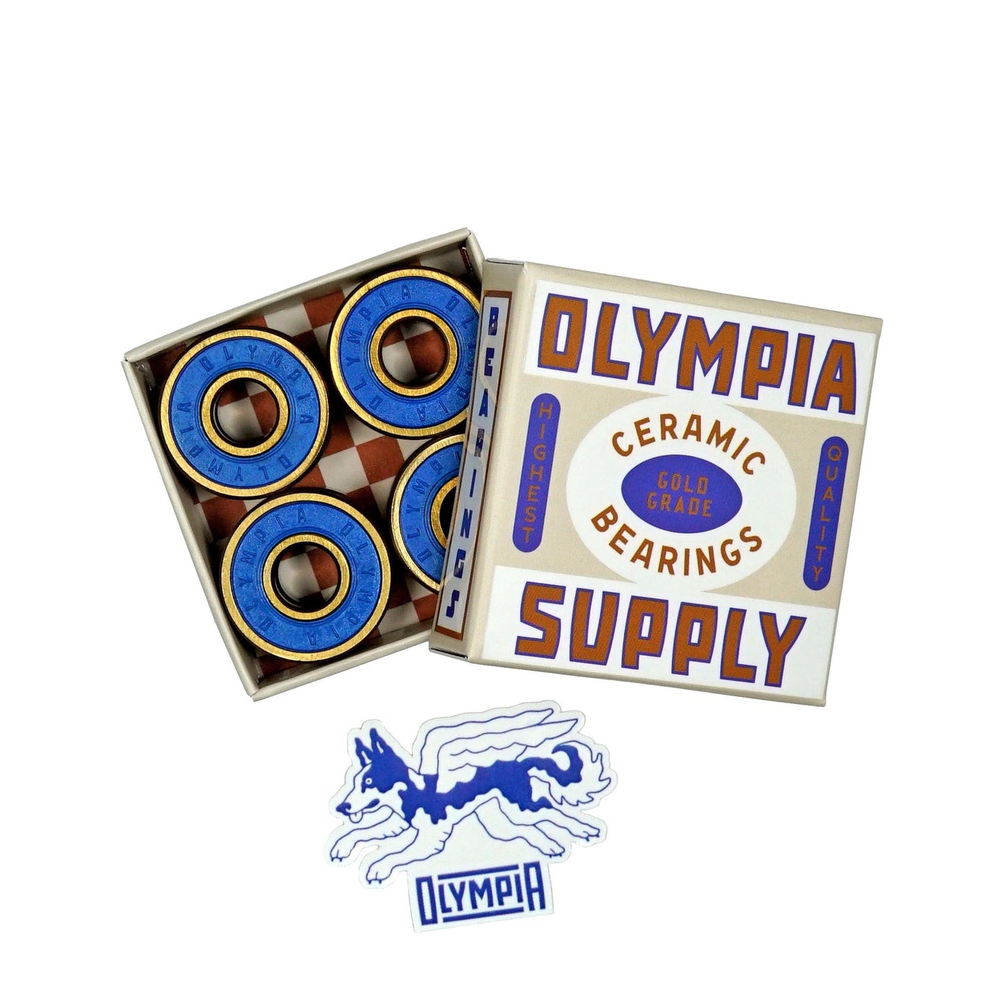 Olympia Supply - Gold Grade Ceramic Bearings
