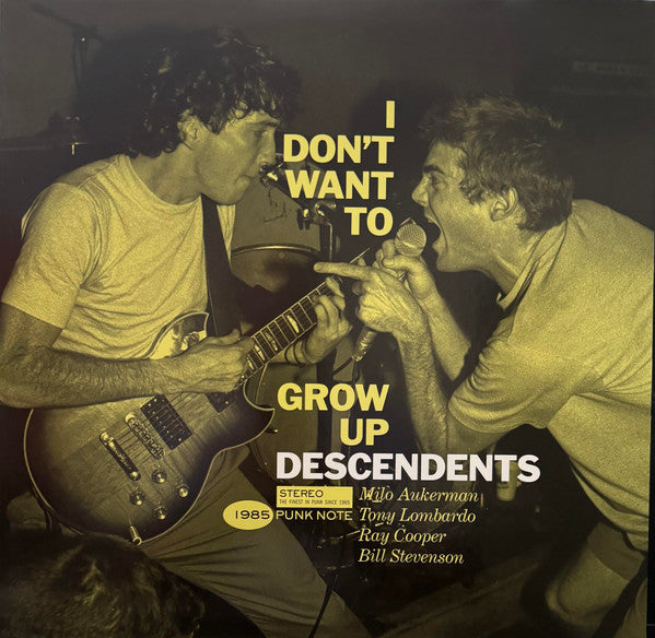 Descendents - I Don't Want To Grow Up (Punk Notes Edition)