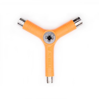 Pig Wheels - Tri-Socket Skate Tool w/Rethreader