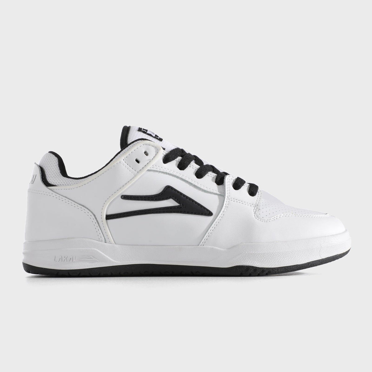 Lakai - Telford Low - White/Black Leather